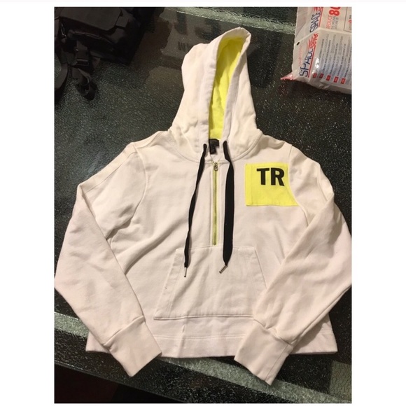 true religion cropped hoodie